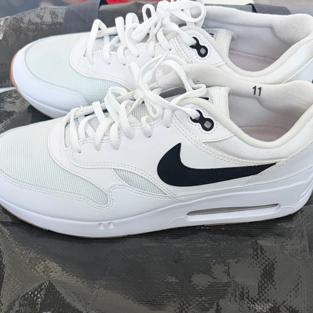 Nike Air White and Black Sneakers